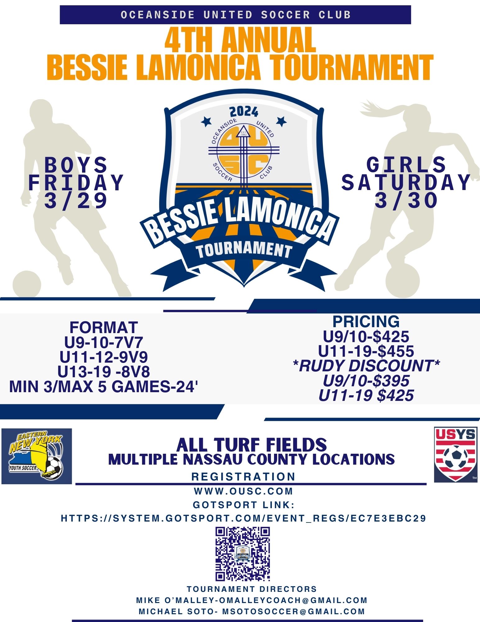 4th Annual Bessie Lamonica Flyer
